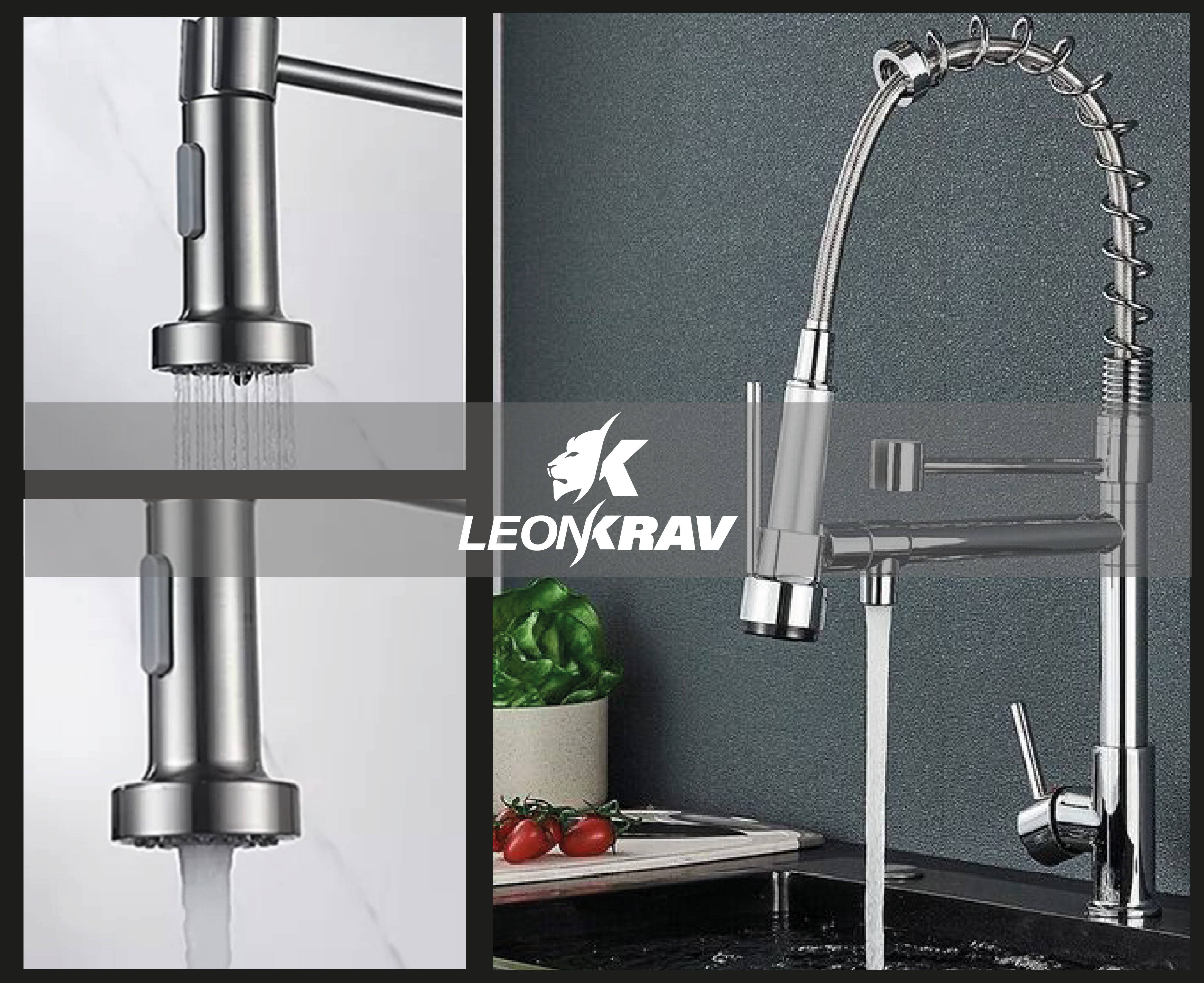 MONOCOMANDO GOURMET ROCIADOR 2 CANILLAS 3