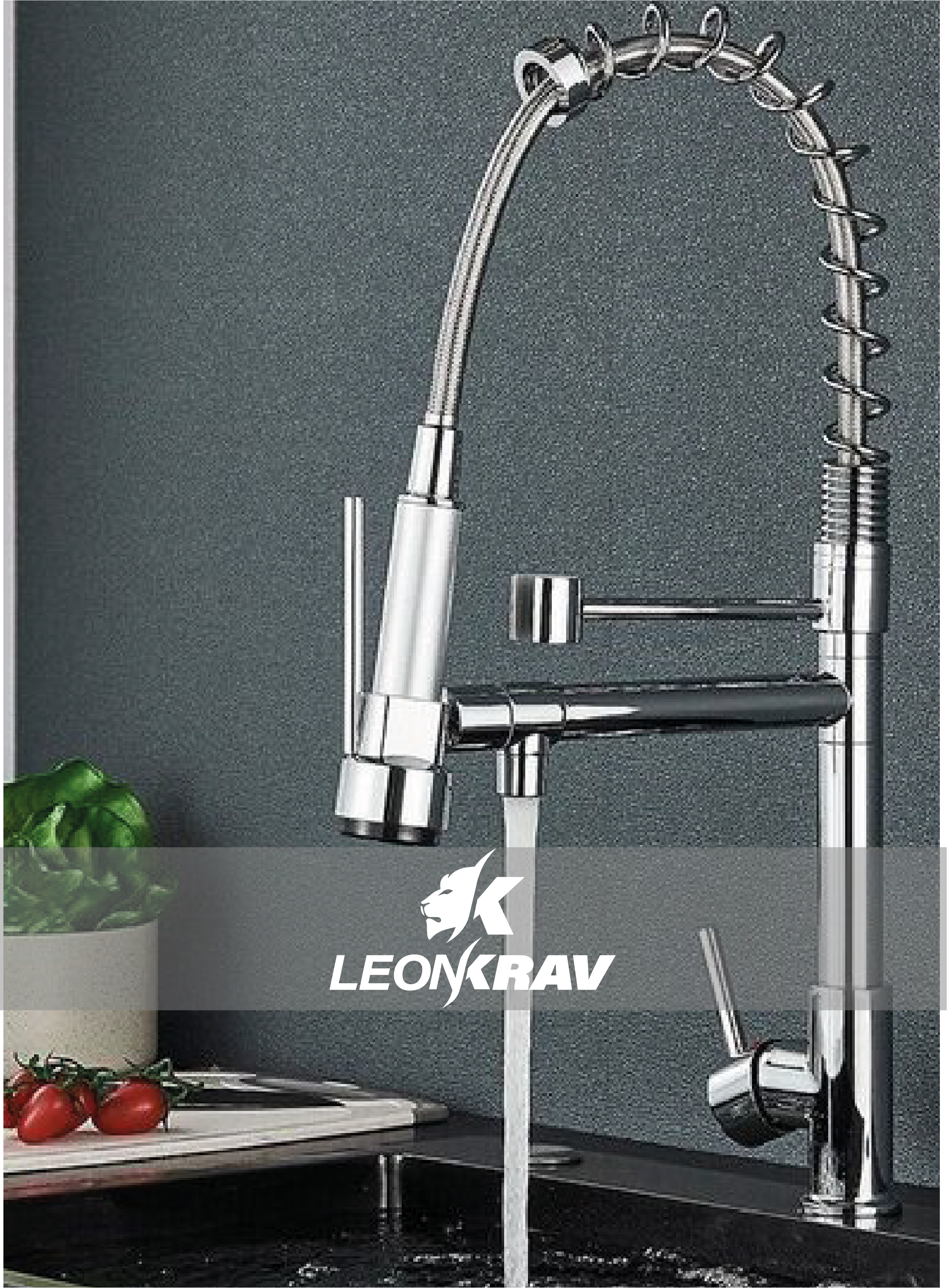 Monocomando Gourmet Rociador Dos Canillas